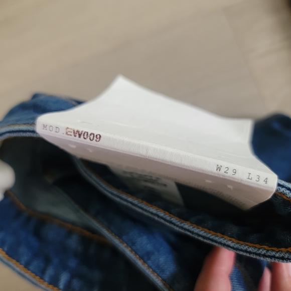 Jeanerica Classic Blue Straight Leg Jeans - Picture 3 of 11